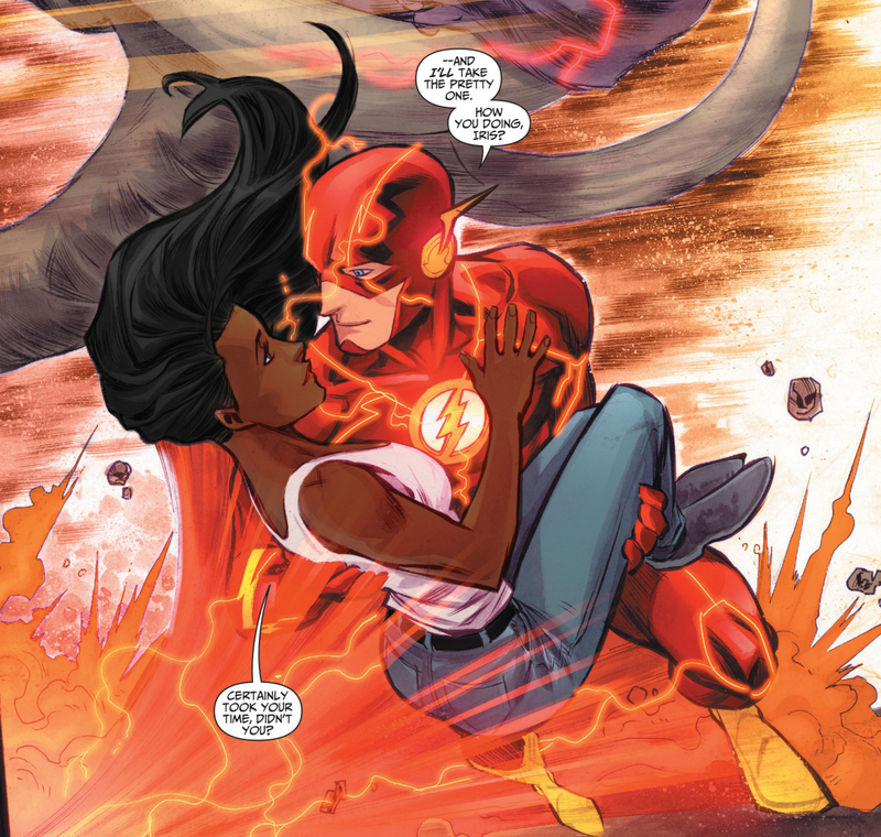 Illustration for article titled Iris West and The Flash